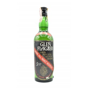Glen Flagler 5 Year Old Silent Pot Still Whisky - 75cl 40% - RARE