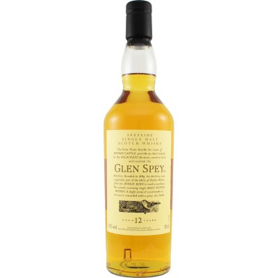 Glen Spey 12 Year Old Flora & Fauna - 43% 70cl