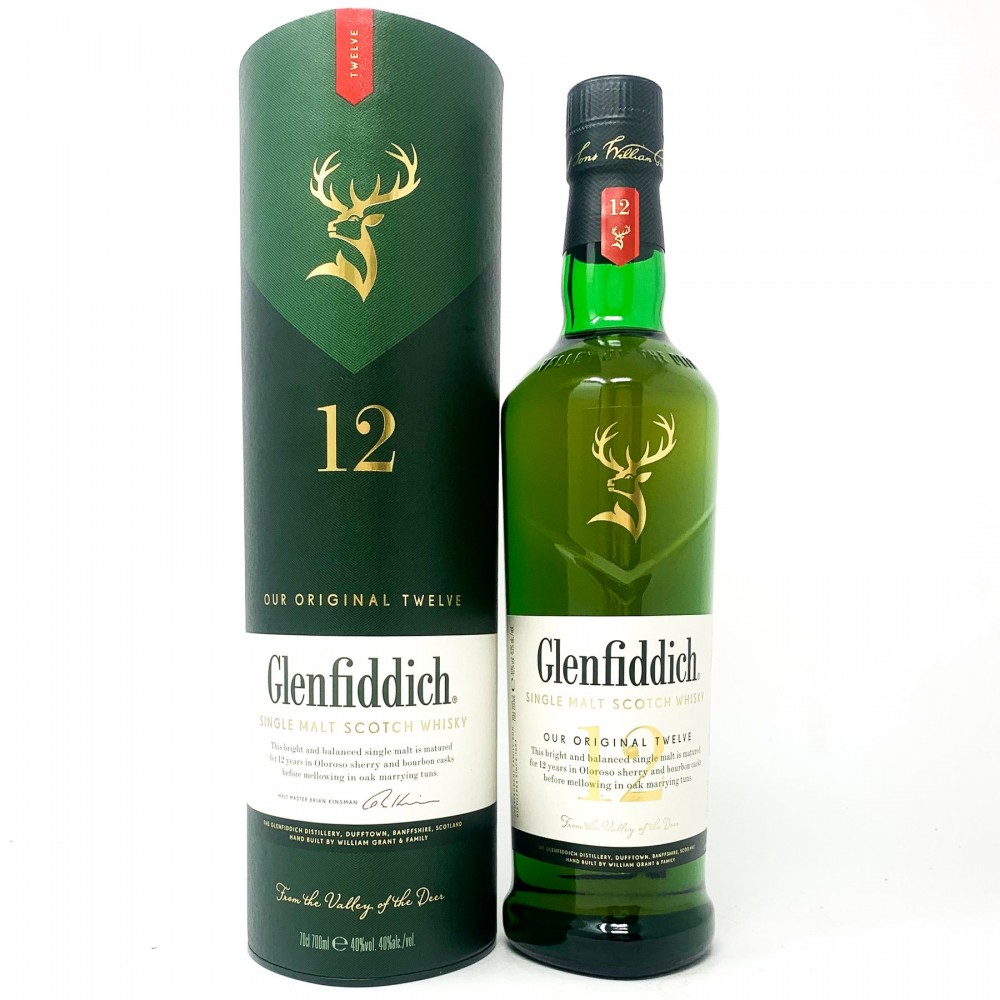 Glenfiddich 12 Single Malt Scotch Whisky 750ml - Artale & Co