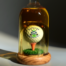 Golf Ball On Tee Mini Whisky Decanter 100ml (Stylish Whisky) - 40%