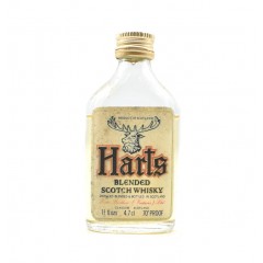 Harts Blended Scotch Whisky Miniature - 70 Proof 4.7cl