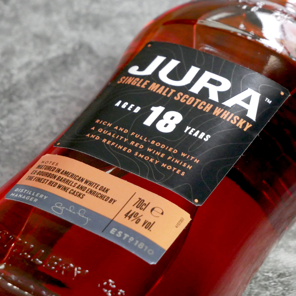 Jura 18 Year Old Island Single Malt Whisky (750mL) 