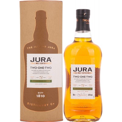 Jura Two One Two - 70cl 47.5%