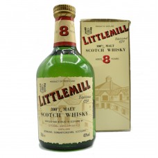 Littlemill 8 Year Old Vintage Scotch Whisky - Wear to Box - 40% 70cl