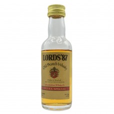 Lords 87 Extra Special Old Scotch Whisky Miniature - 70 Proof