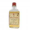 Macallan 10 Year Old Gordon & MacPhail 70 Proof Whisky Miniature - 40% 4cl