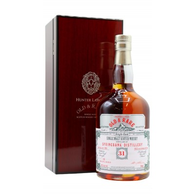 Springbank 31 Year Old 1991 Old & Rare Platinum (Hunter Laing) Whisky - 49.3% 70cl