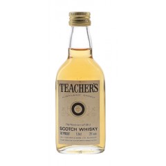 Teachers Highland Cream Scotch Whisky Miniature - 70 Proof 5cl