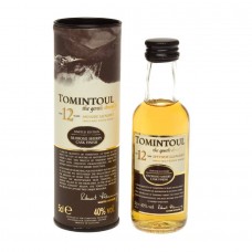 Tomintoul 12 Year Old Oloroso Sherry Cask Miniature - 40% 5cl