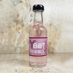 Y BĒT Rose Double Beet Premium Welsh Vodka Miniature – 40% 5cl