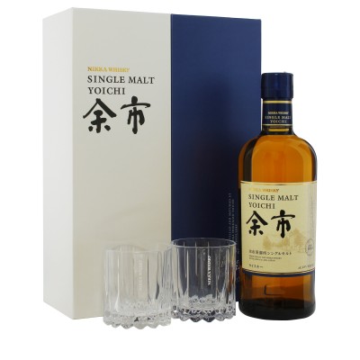 Yoichi Single Malt Bottle & Glass Set