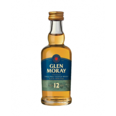 Glen Moray 12 Year Old Whisky Miniature - 40% 5cl