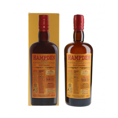 Hampden Estate Overproof HLCF Classic Pure Single Jamaican Rum - 70cl 60%