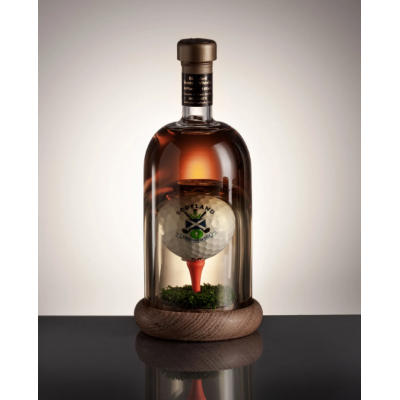 Golf Ball On Tee Mini Whisky Decanter 100ml (Stylish Whisky) - 40%