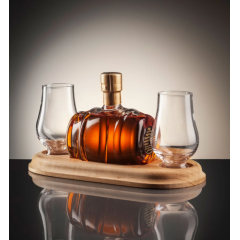 Mini Whisky Barrel and Two Glasses Whisky Decanter (Stylish Whisky) - 40% 200ml