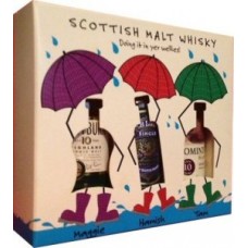 Doin It In Your Wellies Whisky Gift Set - 3 x 5cl