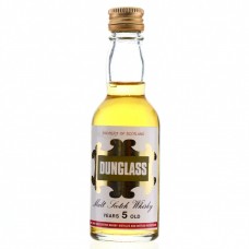 Dunglass 5 Year Old Bottled 1970s Miniature - 5cl