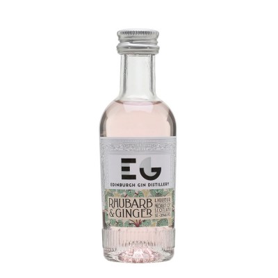Edinburgh Gin Rhubarb & Ginger Liqueur Miniature - 5cl 20%