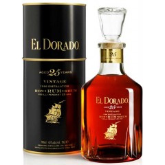 El Dorado 25 Year Old Rum - 70cl 43%