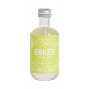 Esker Spiced Pear Vodka Miniature - 40% 5cl
