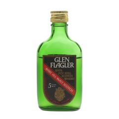 Glen Flagler 5 Year Old Rare All Malt 1970s Ferraetto Miniature - 40% 4cl