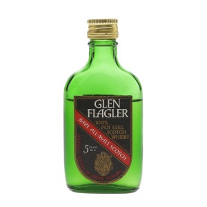 Glen Flagler 5 Year Old Rare All Malt 1970s Ferraetto Miniature - 40% 4cl