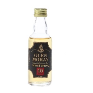 Glen Moray 10 Year Old Bottled 1970s Miniature - 5cl 40%