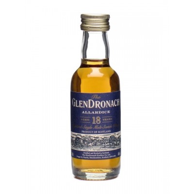 Glendronach 18 Year Old Allardice Miniature - 5cl 46%