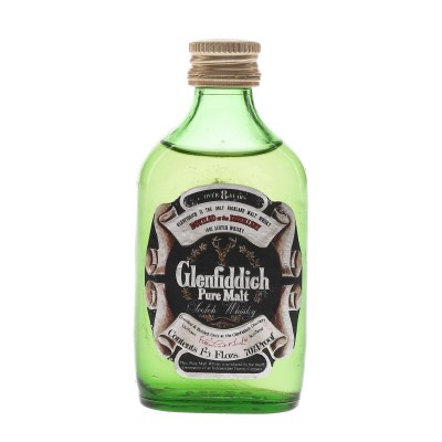 Glenfiddich Over 8 Years Old Pure Malt Vintage Miniature - 40% 4.7cl