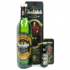 Glenfiddich Clans of the Highlands Clan Sutherland with Miniature 1990s - 40% 70 & 5cl