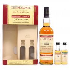 Glenmorangie Port Wood Finish Connisseurs Tasting Set - 70cl Bottle &  2 Miniatures