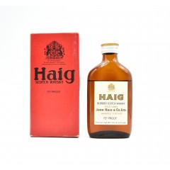 Haig Gold Label 1960s Blended Scotch Whisky Miniature - 70 Proof