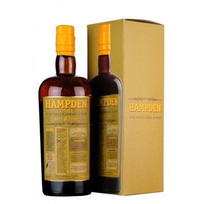 Hampden 8 Year Old Estate Rum - 46% 70cl