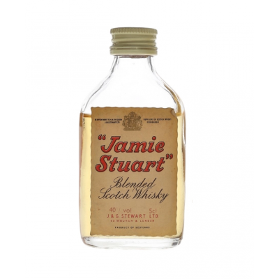 Jamie Stuart Blended Scotch Whisky Miniature - 40% 5cl