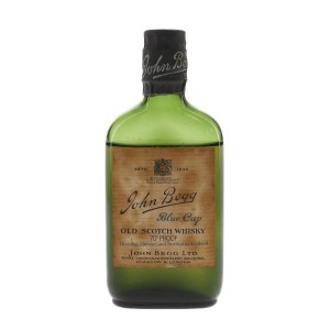 John Begg Blue Cap Bottled 1950s Miniature - 40% 5cl