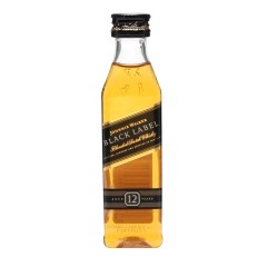 Johnnie Walker Black Label Blended Scotch Whisky - 5cl 40%