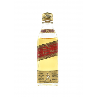 Johnnie Walker Red Label Blended Miniature - 5cl 70 Proof