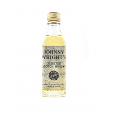 Johnny Wrights Selected Scotch Whisky Miniature - 40% 5cl