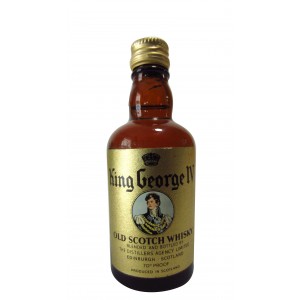 King George IV Blended Scotch Miniature - 5cl 40%