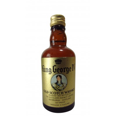 King George IV Blended Scotch Miniature - 5cl 40%