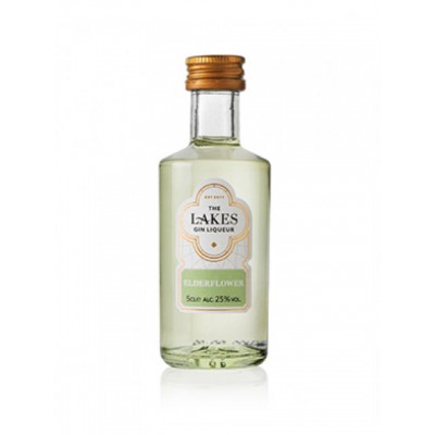 The Lakes Elderflower Gin Liquer Miniature - 25% 5cl