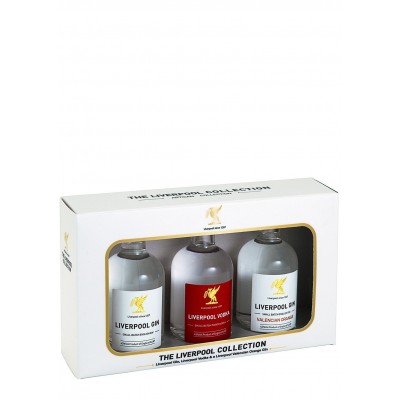 Liverpool Gin & Vodka Collection 3x5cl