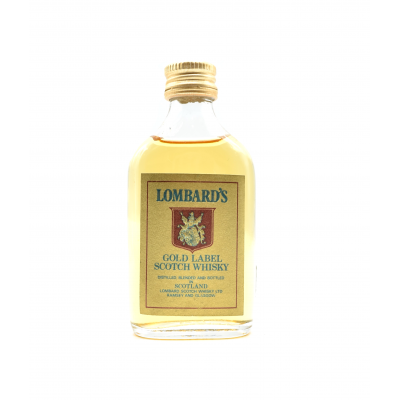 Lombards Gold Label Scotch Whisky Miniature - 5cl