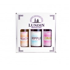 Lundin Ripple Gin Miniature 3x5cl Collection