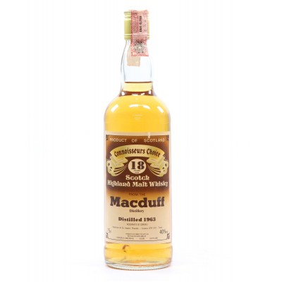 Macduff 18 Year Old 1963 Gordon and MacPhail Connoisseurs Choice - 40% 75cl