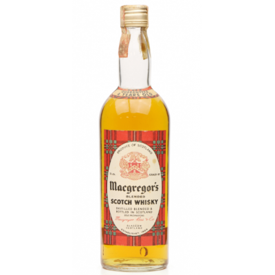 Macgregors Guaranteed 4 Year Old Blended Scotch Whisky - 75cl 40%