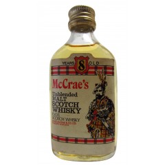 McCraes 8 Year Old Unblended Malt Miniature - 5cl 40%