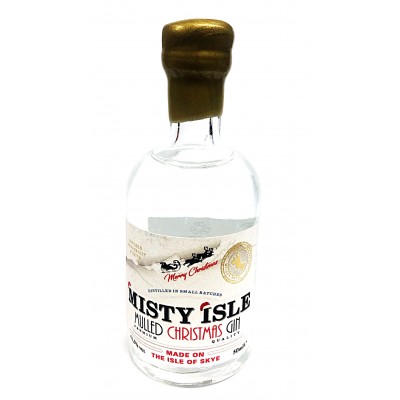Misty Isle Mulled Christmas Gin Miniature - 5cl 41.5%