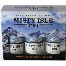 Misty Isle Gin 3x5cl Pack