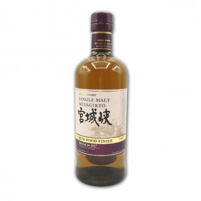Nikka Miyagikyo Rum Wood Finish 2017 Single Malt Whiskey - 70cl 46%